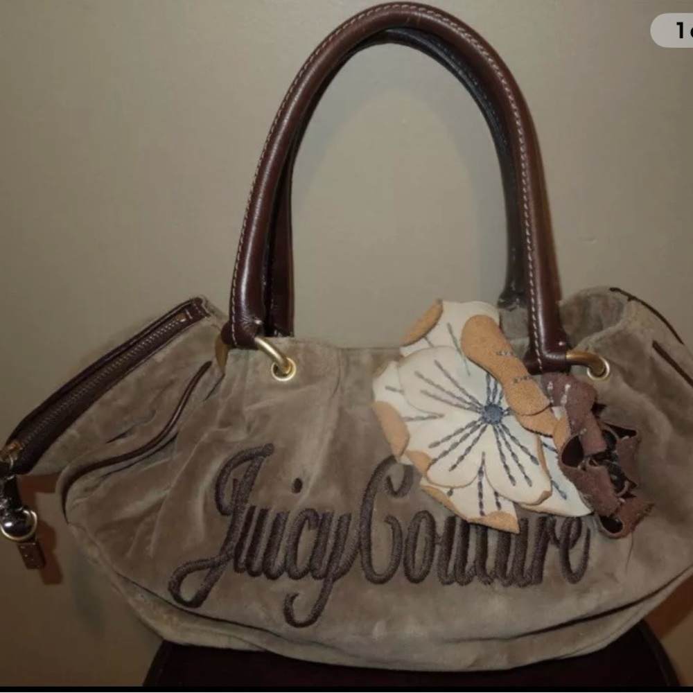 Vintage Juicy Couture Velour Brown
Bag Purse